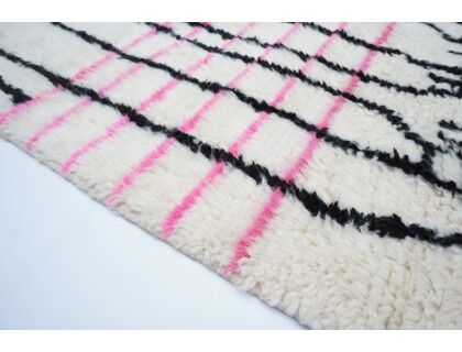 Colorful Berber carpet 245x138cm