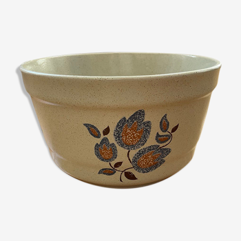 Salad bowl Faience of St Amand Sologne