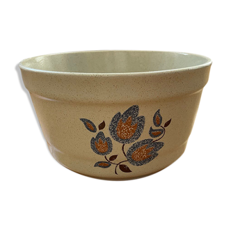 Salad bowl Faience of St Amand Sologne