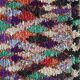 Boucherouite vintage Moroccan rug