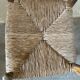 Old turned and stuffed wooden chair