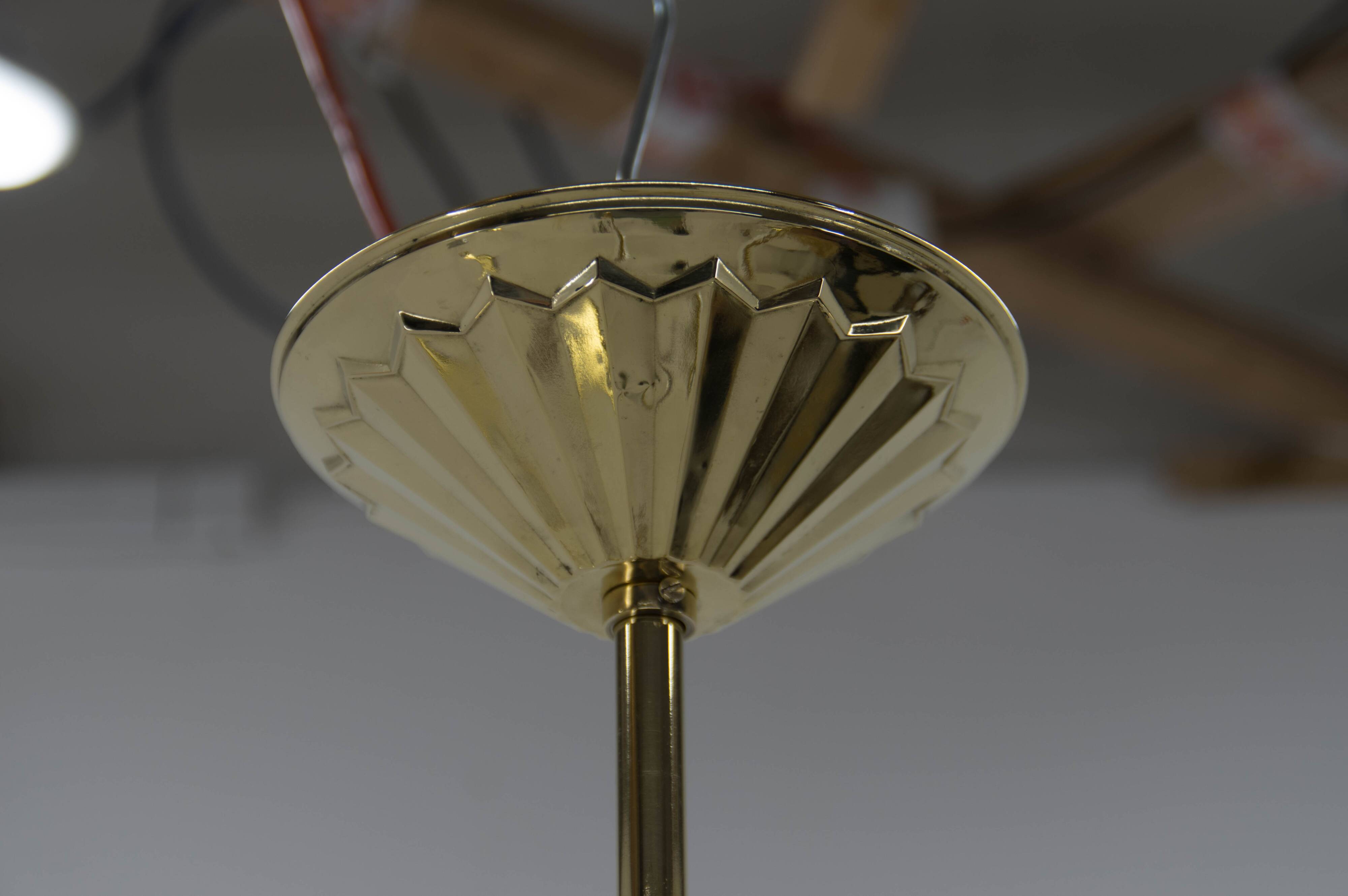 Very Rare Art Nouveau/Art Deco Chandelier, Austria, 1920s