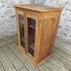 antique glass sideboard