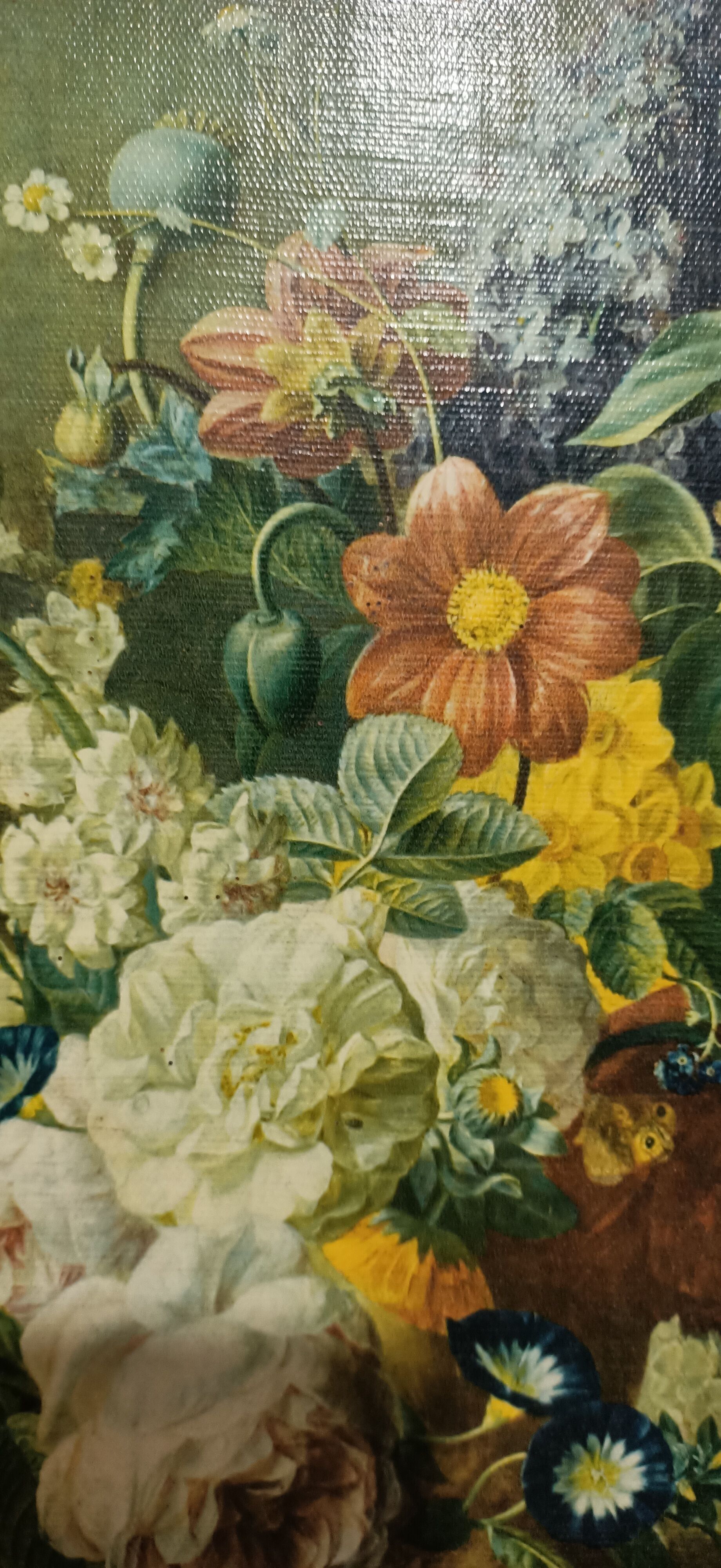 Table bouquet of flowers edition Braun