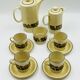 Service à café 4 personnes Poole Pottery modèle Thistlewood