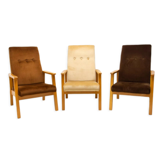 Scandinavian style armchairs 1980´s