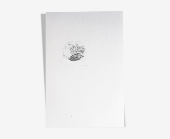 Religieuse, dessin original