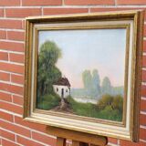 Oil painting on canvas