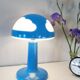 Mushroom lamp, blue cloud Skojig, design Henrik Preutz for Ikea, 1990