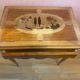 Louis XV style table in cherry wood