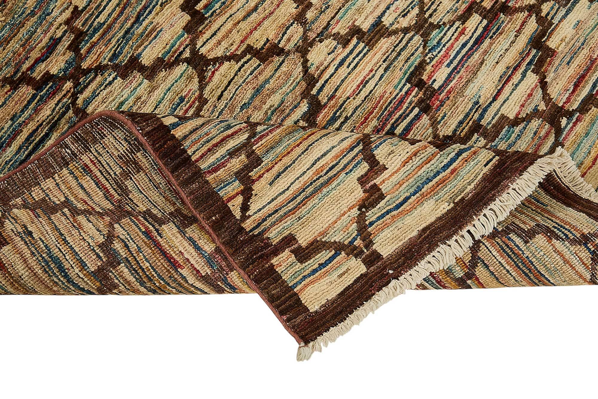 Turkish Handknotted Wool Oushak Rug 101 cm x 143 cm