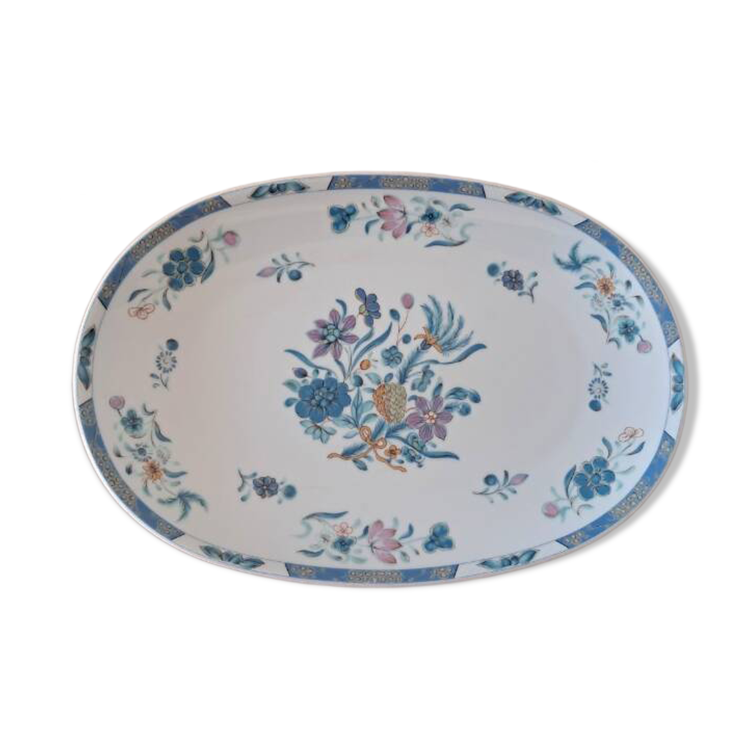 Antique oval Limoges plates