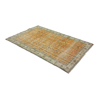 Tapis vintage anatolien fait main 275 cm x 168 cm