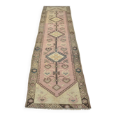 Couloir en laine anatolien, tapis de couloir, référence 3420