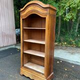 Louis XV bookcase in solid burr walnut from the 18th century