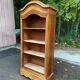Louis XV bookcase in solid burr walnut from the 18th century