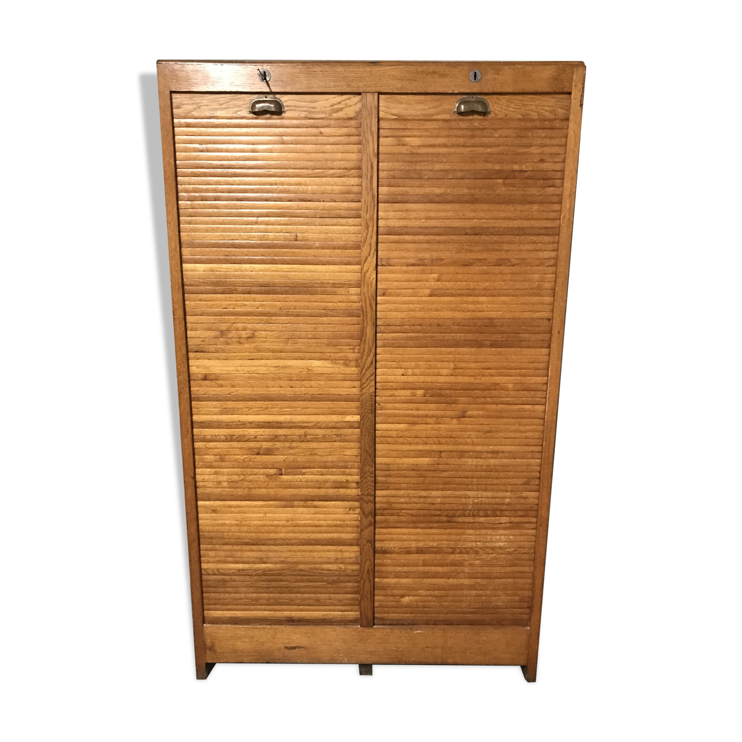 Notary oak filing cabinet