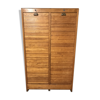 Notary oak filing cabinet