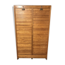 Notary oak filing cabinet