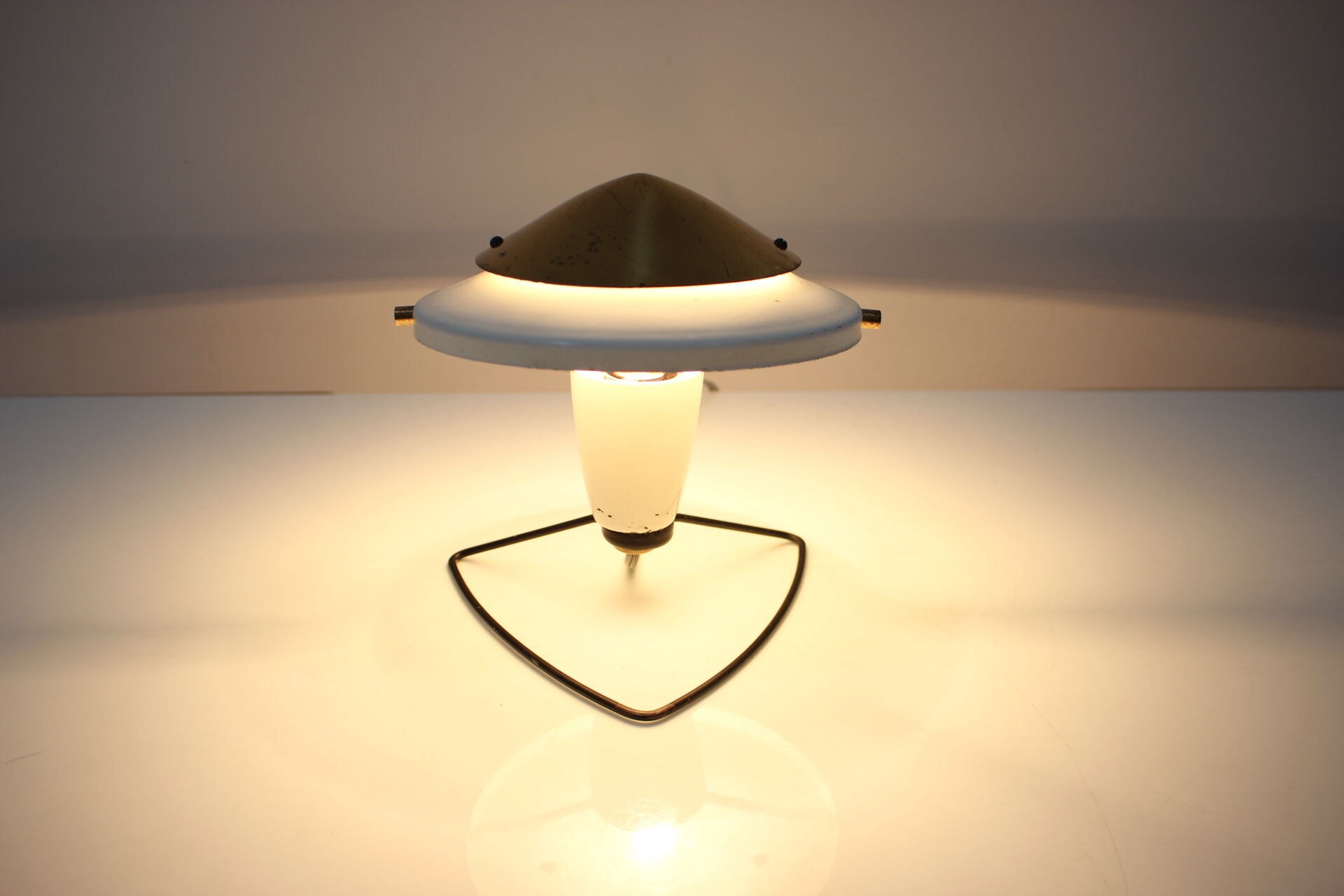 Mid-century table lamp / Zukov, Brno, 1970's.