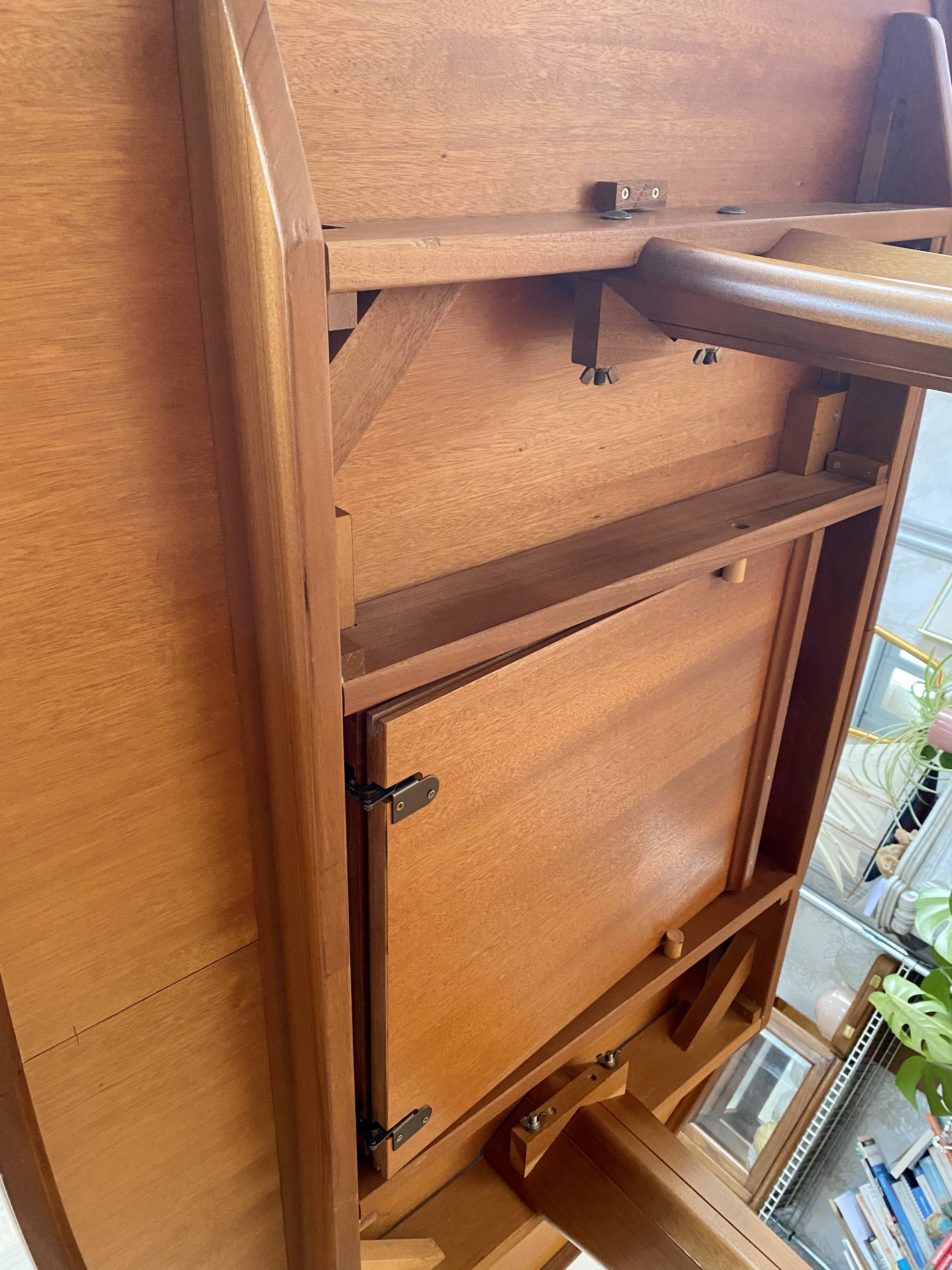 Mid-century teak dining table William Laurence