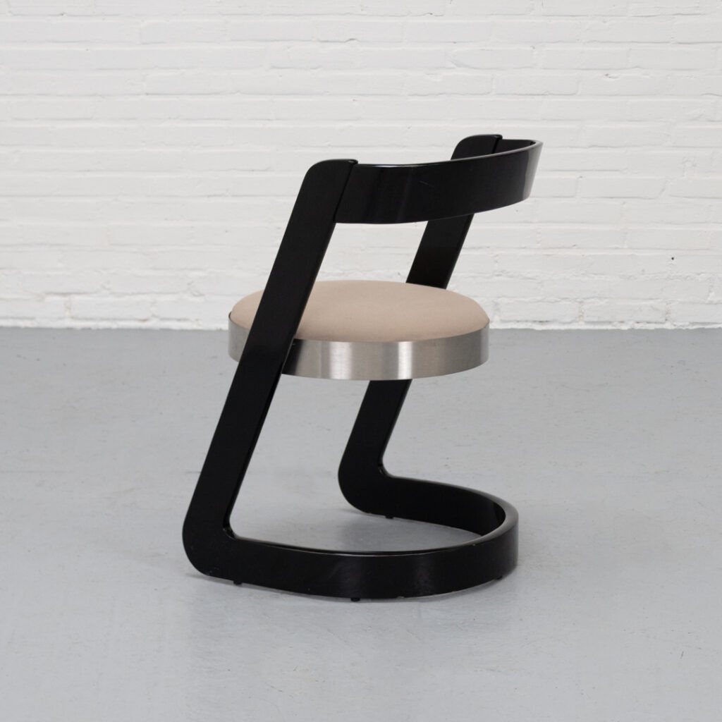 Willy Rizzo Dining Set Italy 1970s