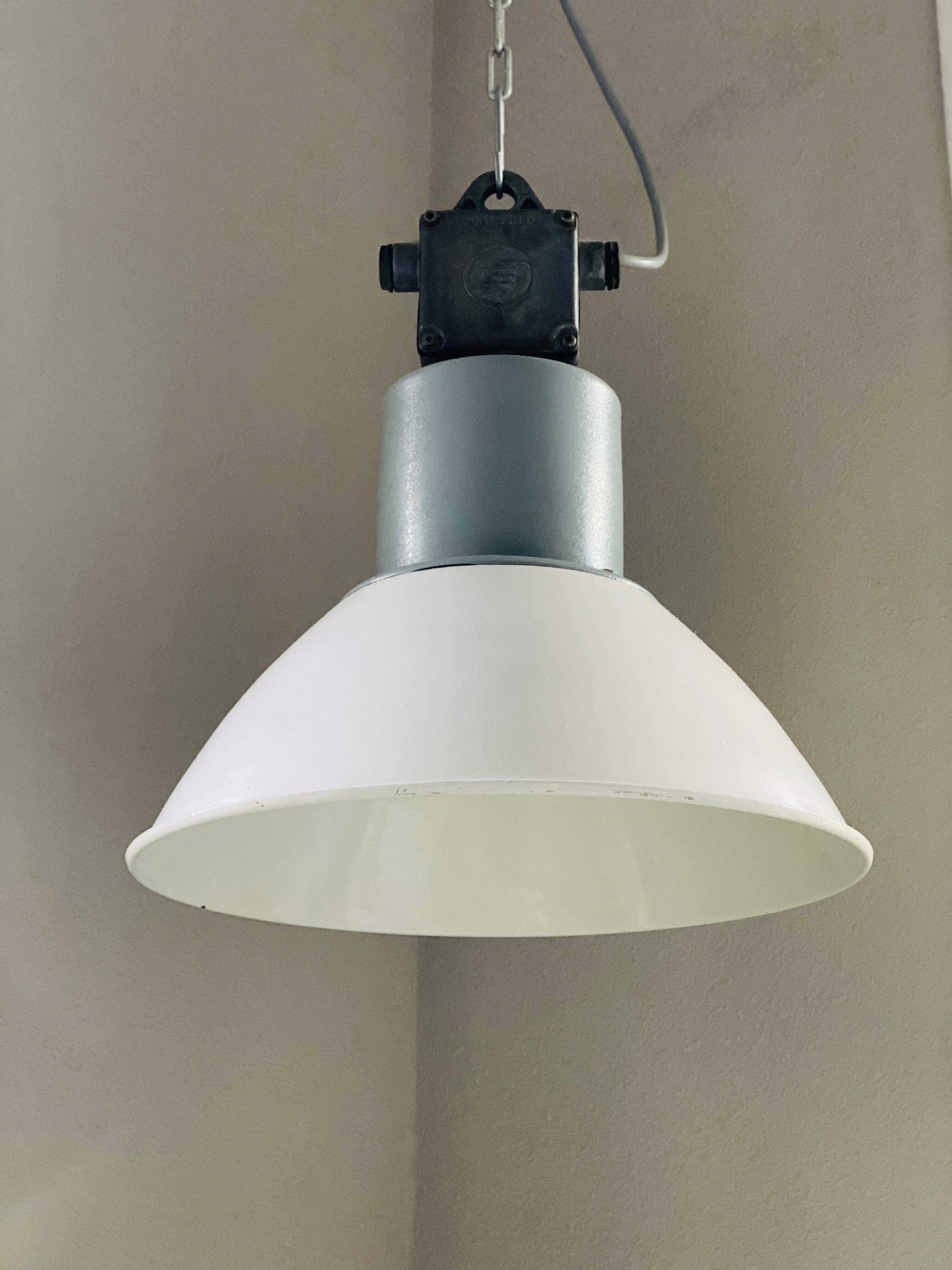 Vintage industrial factory lamp