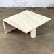 Table basse en marbre italien Palissandro