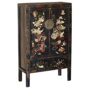 Antique Chinese wedding buffet hand-painted circa 1800