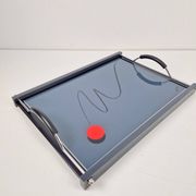 Vintage Postmodern Abstract Tray from Axis, Paris, 1980s
