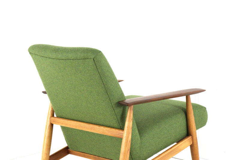Vintage chair 'Bedemsvaart' - easy chair new upholstery mid century design