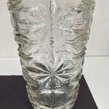 Vase en verre, travail italien, 1970