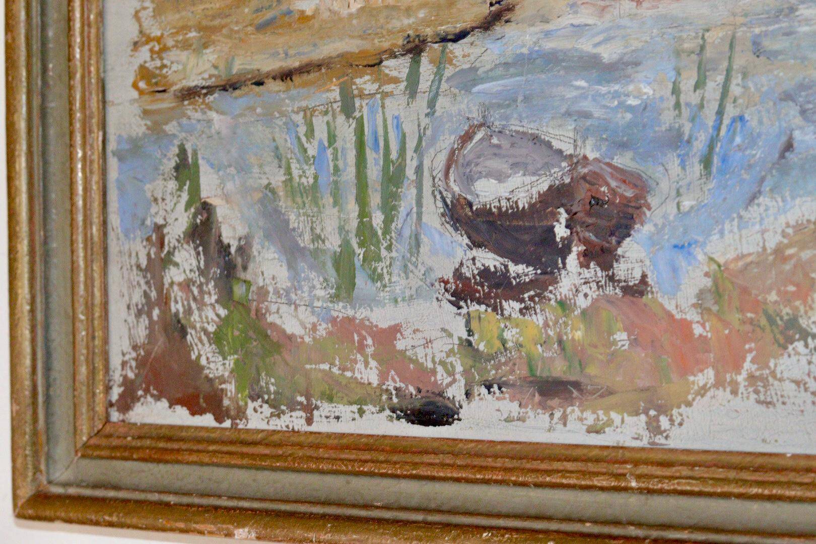 "Serene landscape" – F. Lodin