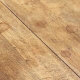 1960s mid-century brutalist Danish coffee table in oak attributed to Kjærnulf