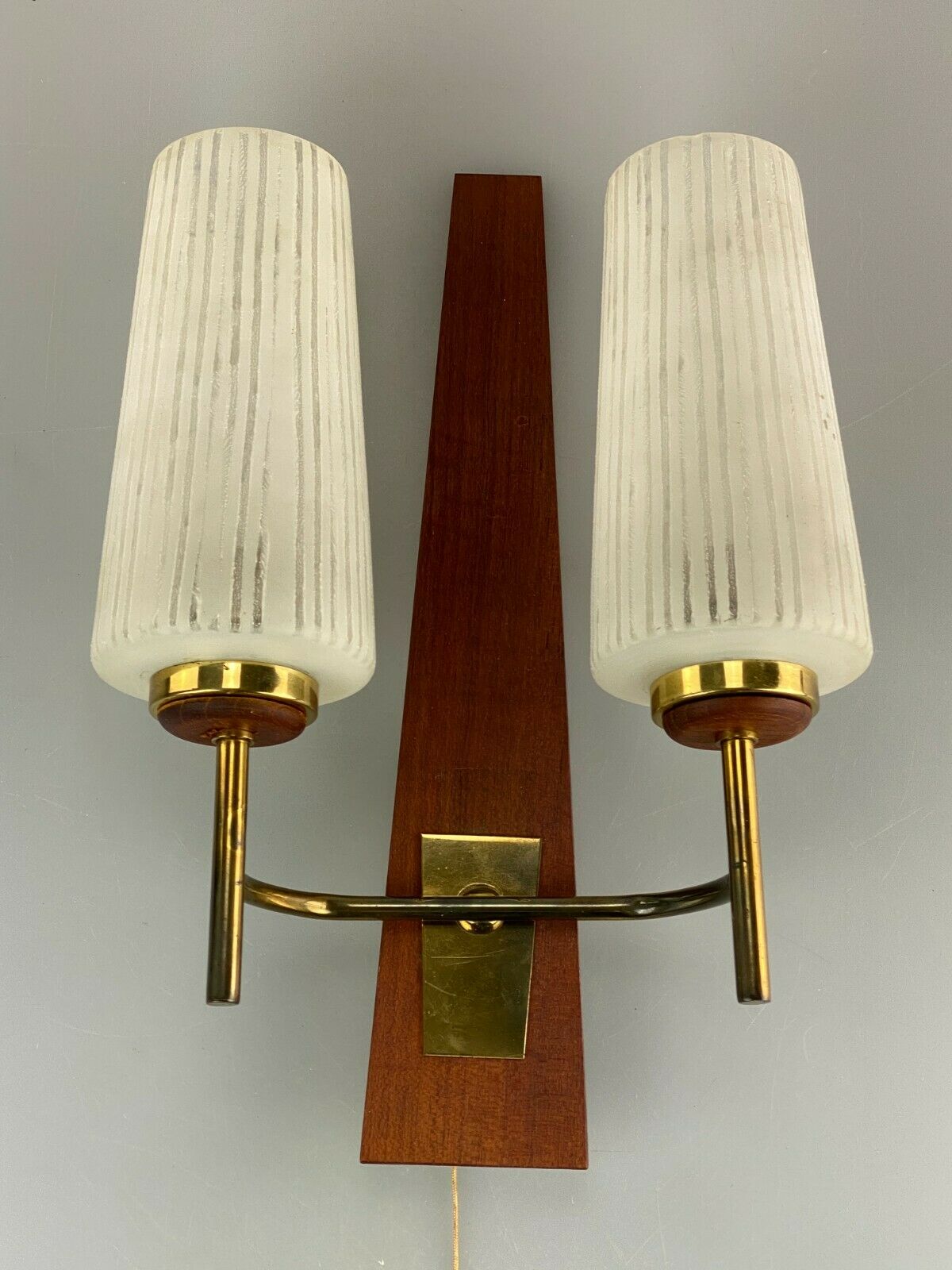 60s 70s wall light wall lamp lamp wall bag lamp teak design 60s 70s