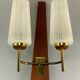 60s 70s wall light wall lamp lamp wall bag lamp teak design 60s 70s
