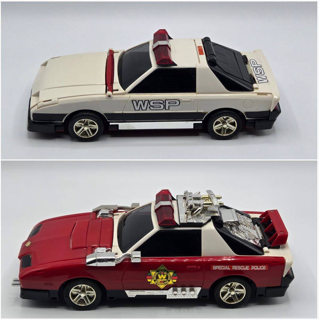 DX Winsquad Transformable Car — Winspector Bandai (1990) vintage
