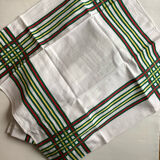 Nappe et 6 serviettes - vintage