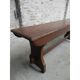 Wooden bench