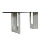 Carlo Scarpa dining table for Cattelan 1970s