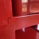 Boby red server by Joe Colombo editions Bieffeplast made in Italy