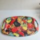 Vintage melamine tray 48.5 x 31 cm