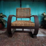 Armchair / individual armchair in Art Deco style (multiple pieces in stock)