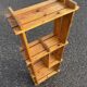 brutalist pine shelf 1970