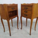 Louis XV style bedside tables