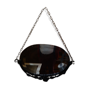 miroir art deco art nouveau - 52x34cm