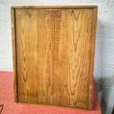 Glass toilet cabinet