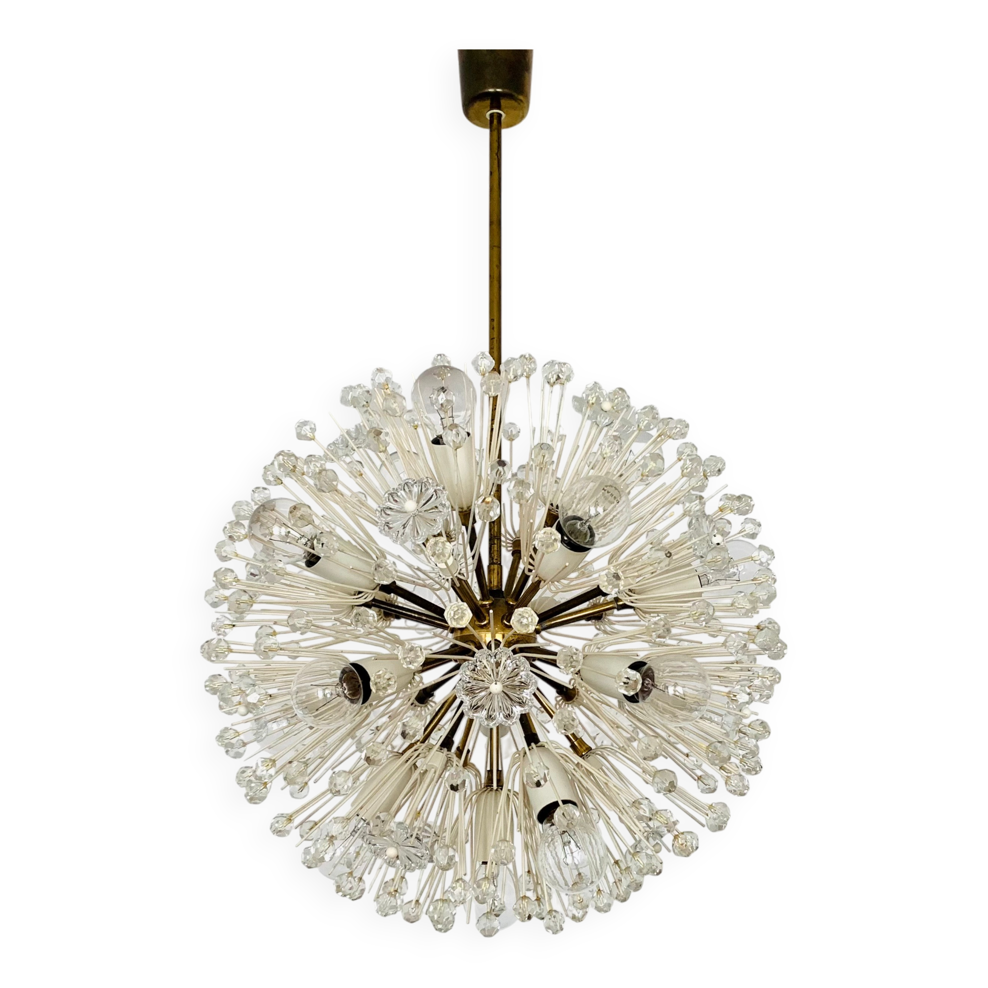 Dandelion Chandelier par Emil Stejnar pour Rupert Nikoll