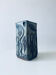 Vase carré décor abstrait