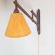 Scandinavian Teak and Hemp Scissors Wall Lamp by Ib Fabiansen for Fog & Mørup, 1950s
